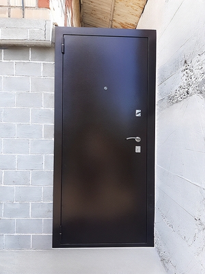 Порошковая стальная дверь